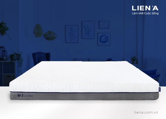 nệm latex Liên Á và memory foam