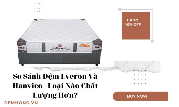 so sánh Dupong và Everon trên giường đôi