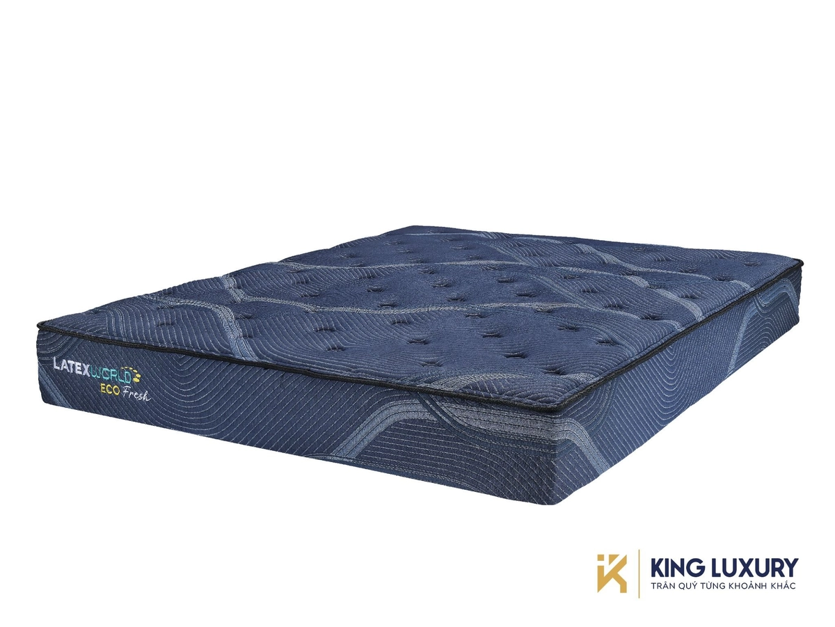 cắt lớp nệm latex Liên Á và hybrid Dunlopillo