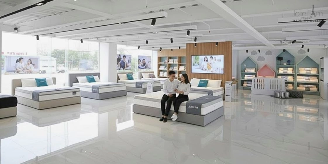 khách thử đệm Dreamland đánh giá độ cứng M H