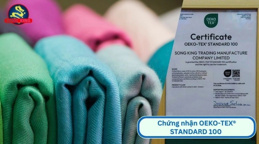 Tem chứng nhận Oeko Tex foam an toàn