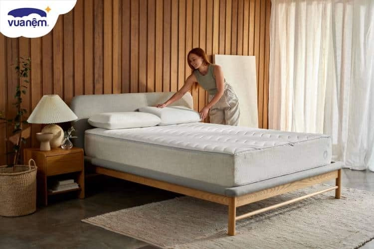 Bảng size giường và nệm Goodnight Galaxy minh họa