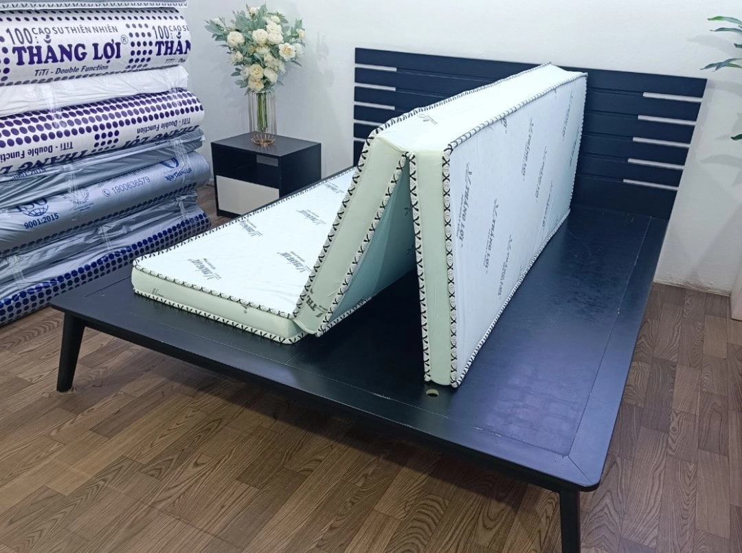 Cấu trúc ba tấm của nệm gấp 3 minh họa