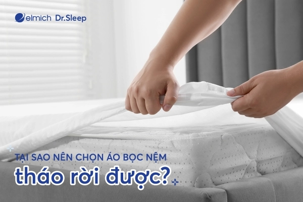 Vệ sinh áo bọc nệm Goodnight Galaxy tháo rời