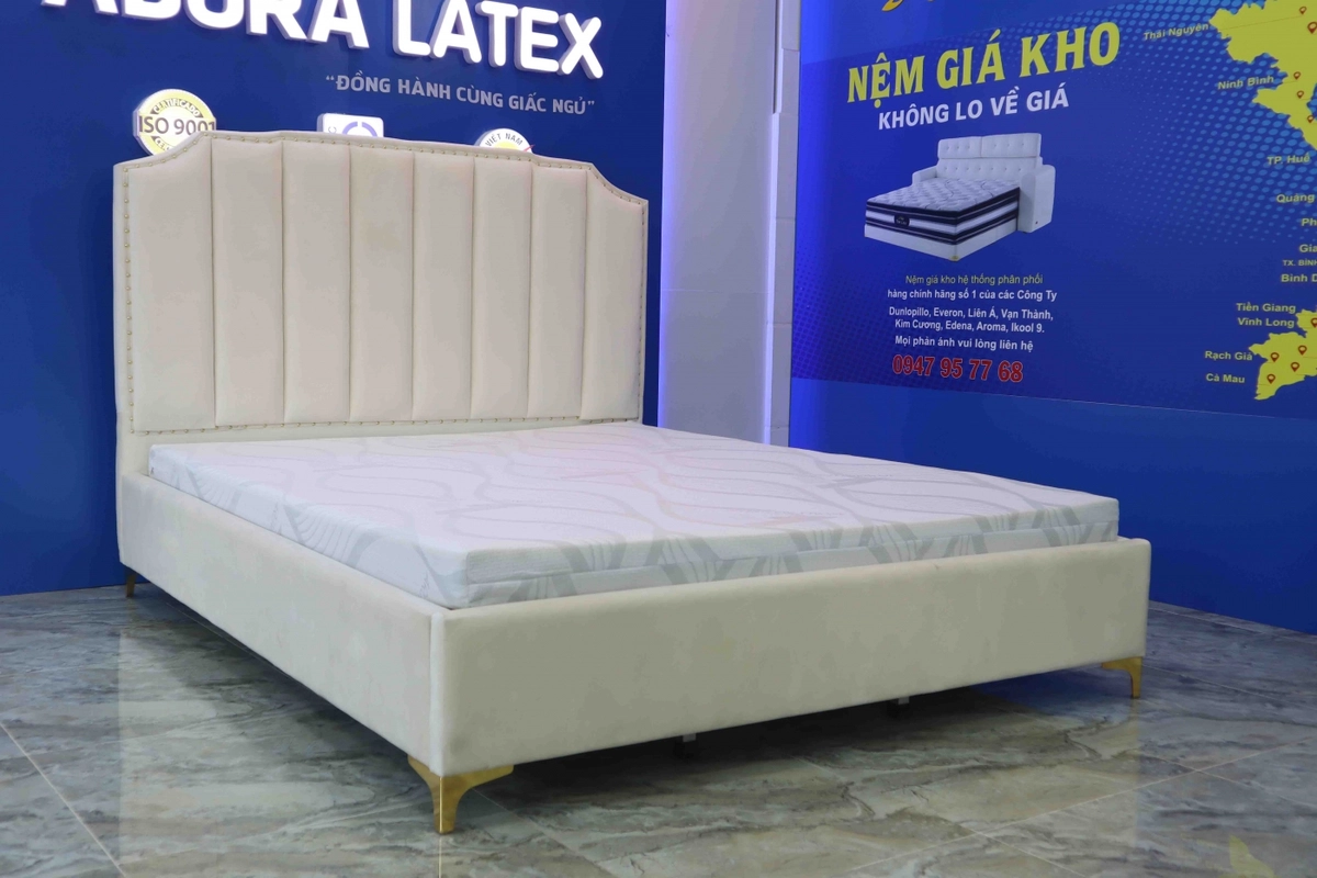 gia đình trải nghiệm nệm adora than hoạt tính