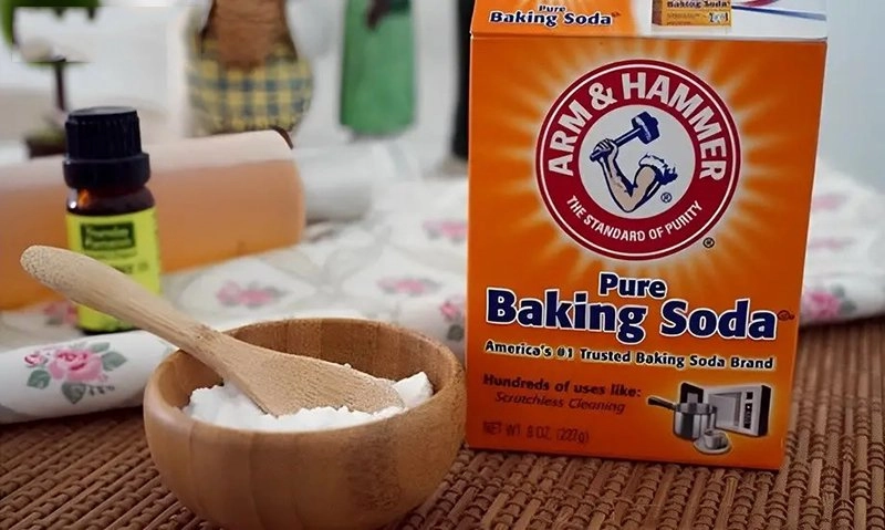 giặt áo nệm Everon với baking soda