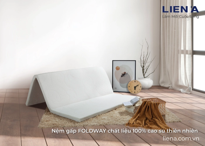 Chọn mua nệm gấp 3 phù hợp nhu cầu gia đình