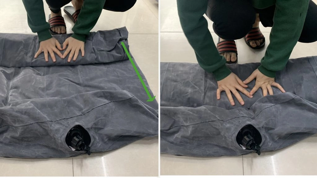 hướng dẫn an toàn khi dùng nệm hơi Sadora