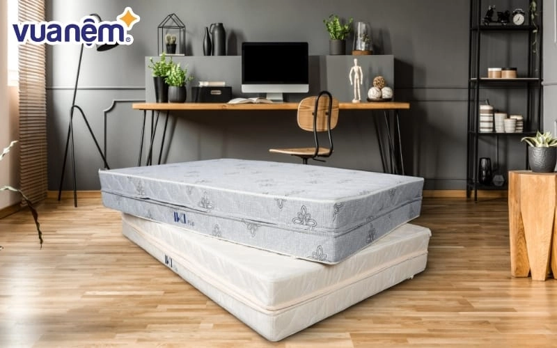 bảng giá nệm cao su bông gấp 3 tại showroom liên á