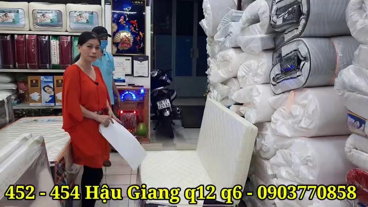 bảng giá nệm gấp hiển thị dải ngân sách tiết kiệm