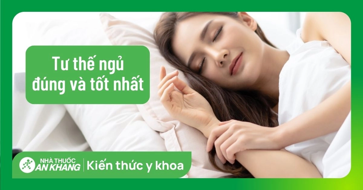 tư thế ngủ đúng trên nệm Liên Á
