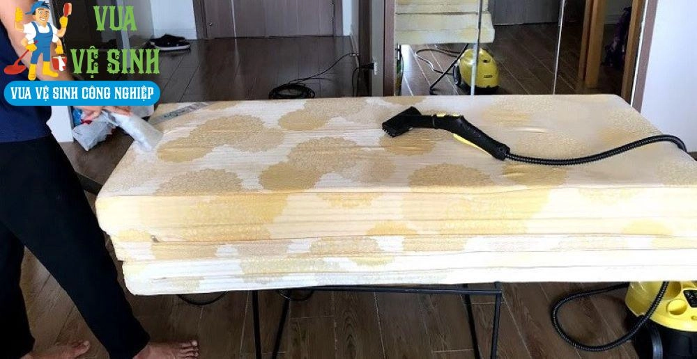Vệ sinh vỏ nệm gấp 3 tháo rời giặt máy